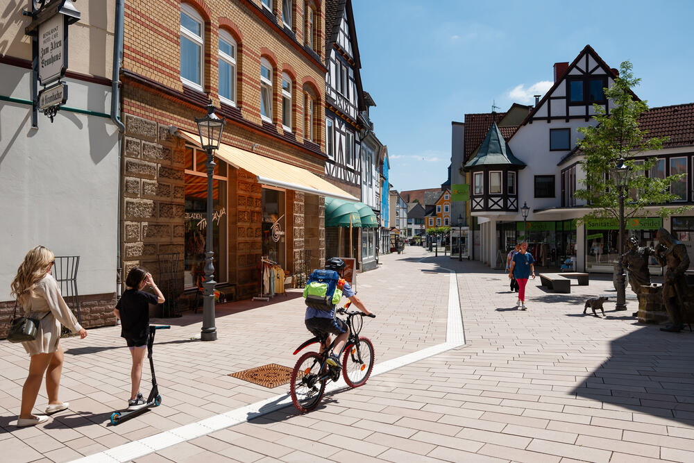 Blick Richtung Töpfermarkt